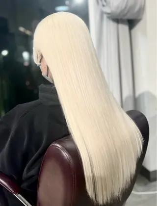 ロング カラー 🎀ハイトーン・艶 カラー HANA🎀のヘアスタイル