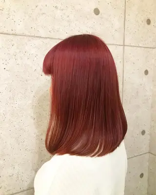 ミディアム ヘアセット☆ 髪質改善カラー☆まいのヘアスタイル