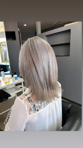 セミロング カラー sand瀧川真平 /ショートヘア/ボブのヘアスタイル