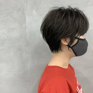 ショート カラー 田畑 智規のヘアスタイル