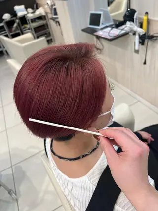 ショート カラー 杉山 舞のマツエク・マツパデザイン