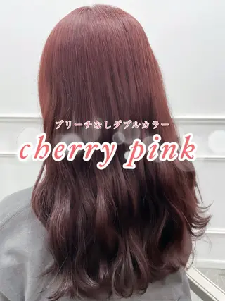 ロング カラー ヘアアレンジ ガーリーカラー🩷 ユウ🍓💞のヘアスタイル