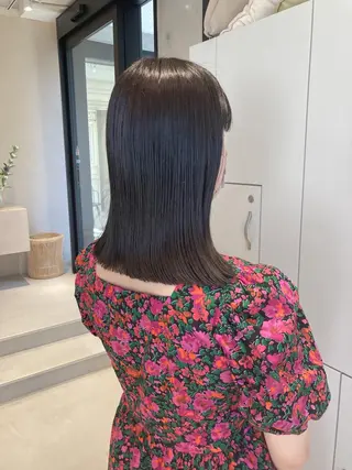 ミディアム カラー MURANAKA RYOのヘアスタイル