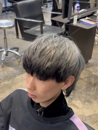 ショート メンズ 川尻 竜正のヘアスタイル