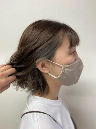ショート パーマ AKI💛 すみれのマツエク・マツパデザイン