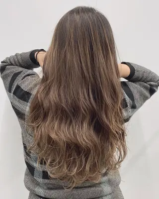 ロング カラー Unami MIHA☘️*゜のヘアスタイル