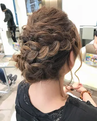 ヘアアレンジ Miru by INCE HAIRのヘアスタイル