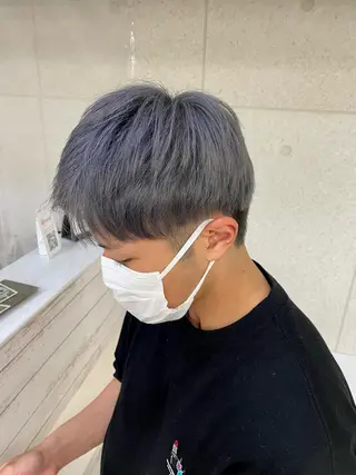 セミロング カラー メンズ XANADU上野店 🐼ﾖｺﾊｼのヘアスタイル
