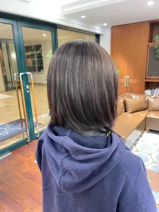 カラー 大前斗夢ショート /くびれカットのヘアスタイル
