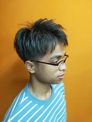 ショート メンズ おしゃれさろんオオキ所属・男を磨く Barber オオキのヘアスタイル