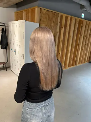 ロング カラー 成田 渉太郎のヘアスタイル