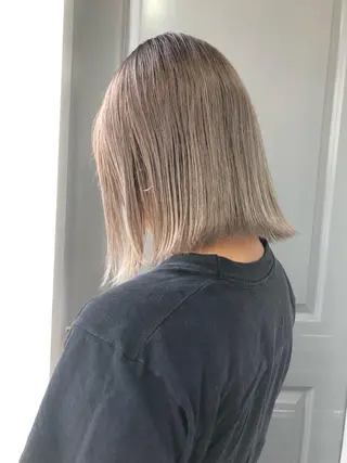 ロング カラー Pia ツボイ ケイタのヘアスタイル