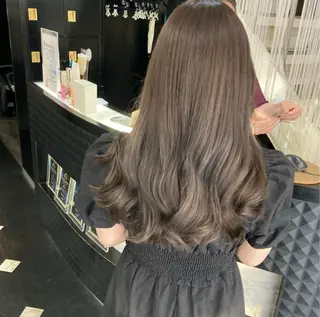 ロング カラー mizu kiのヘアスタイル