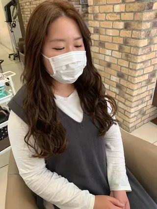 ロング カラー 羽エクステ🩷 🤍まき🤍のマツエク・マツパデザイン