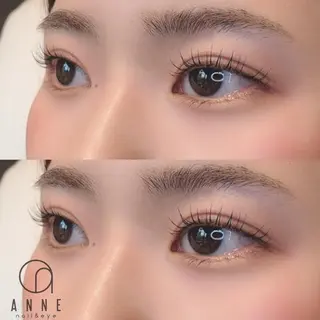 マツエク・マツパ ANNE chizuのマツエク・マツパデザイン