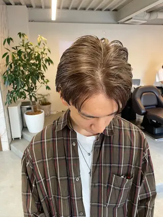 ショート カラー メンズ 💎韓国風レイヤー /ボブ💎Namiのヘアスタイル