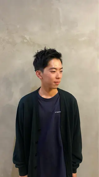 カラー メンズ 透明感カラー 🦙なりたりみのヘアスタイル