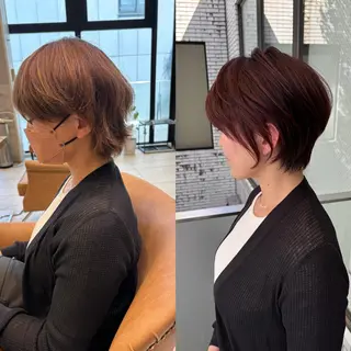 ショート 大人ショート特化/ カットモデル/表参道のヘアスタイル