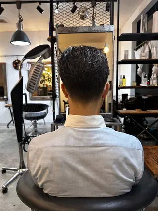 ショート メンズ SOURCE hair space所属・林 南美のヘアスタイル