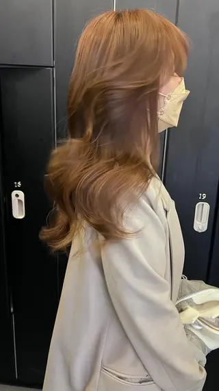 ミディアム カラー ヘアアレンジ 天神レイヤーカット No.1💖マユカのヘアスタイル
