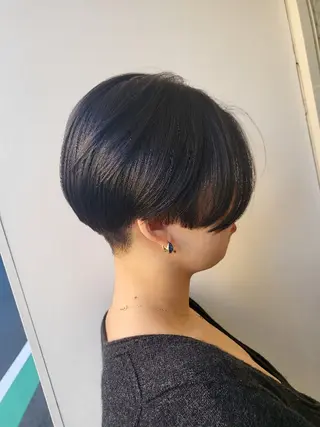 ショート 社内カット講師・店長 菅原賢一のヘアスタイル