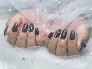ネイル Eclat〔ｴｸﾗ〕 MOEKA𝜗𝜚*のネイルデザイン