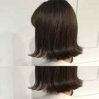 ミディアム カラー ♡美髪•艶髪♡砂川 なつきのヘアスタイル