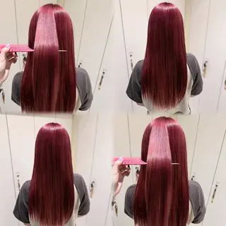 ロング カラー 髪質改善カラー/ meguのヘアスタイル