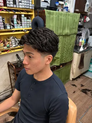 ミディアム メンズ 太田 龍之介のヘアスタイル