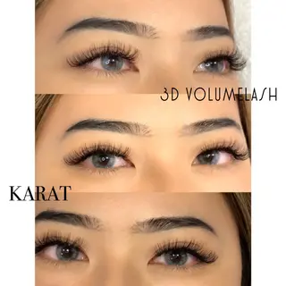 マツエク・マツパ ★KAEDE★伊勢崎 【KARAT】のマツエク・マツパデザイン