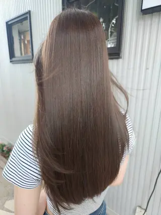 ロング LAPIS LiViNg戸祭店のヘアスタイル