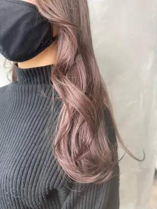 ミディアム カラー 韓国ヘア 店長NEGIのヘアスタイル