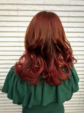 セミロング カラー ⭐️髪質改善⭐️ フジヒサゴウタのヘアスタイル