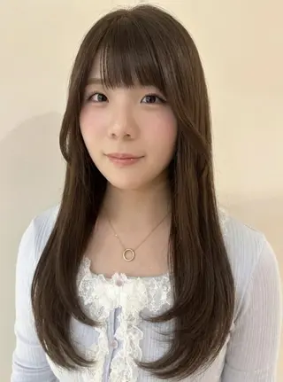 ロング 中韓🇨🇳🇰🇷 トレンド&髪質改善のヘアスタイル