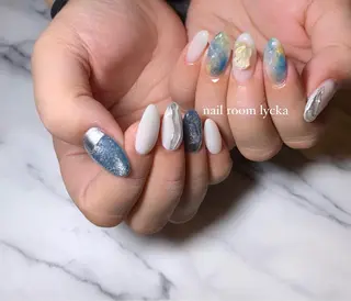 ネイル ﾈｲﾙﾙｰﾑﾘｯｶ 𝐦𝐚𝐲𝐮のネイルデザイン