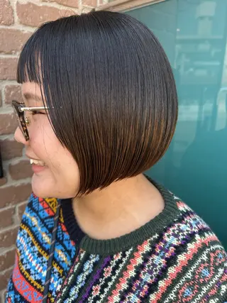 ショート カラー 久木原 ゆりのヘアスタイル