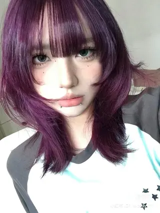 カラー 🥀韓流暖色ヘア 🥀yuzukiのヘアスタイル