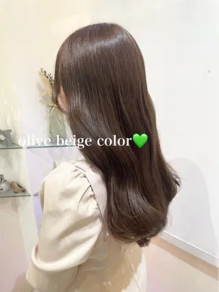 ロング カラー 髪質改善カラー🤍 エクステ✨君島由実子のヘアスタイル
