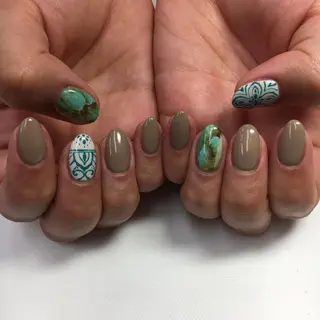 ネイル マツエク・マツパ SPICENAILS ＠吉祥寺のネイルデザイン