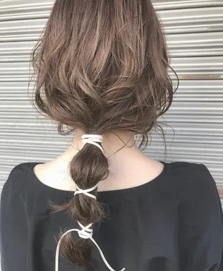 ロング カラー ヘアアレンジ マツエク・マツパ Kawaguchi Arisaのヘアスタイル