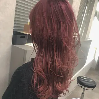 ロング カラー ヘアアレンジ 美髪矯正/透明感カラ ー🫧YUUKI🫧のヘアスタイル