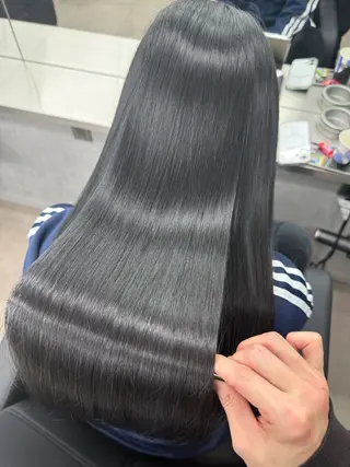 ロング 髪質改善・縮毛矯正 Taijuのヘアスタイル