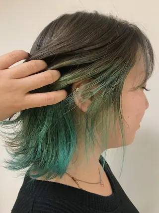 ミディアム カラー 【カラーリスト】 Likka.のヘアスタイル
