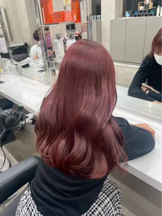 カラー 🍒暖色ダブルカラー /FUKA🍒のヘアスタイル