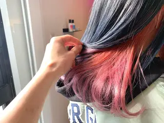 ロング 吉田 聡一のヘアスタイル