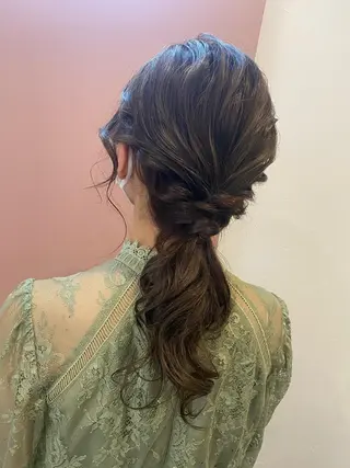 ヘアアレンジ pep natsumiのヘアスタイル