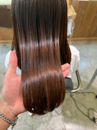 ロング カラー 舘野 太嘉宏のヘアスタイル