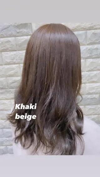 ロング カラー chinatsu 🧸𖤐⡱のヘアスタイル