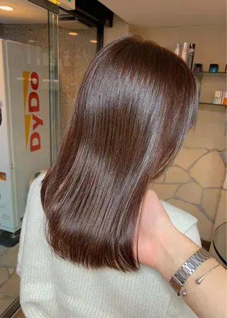 ミディアム カラー 矢野 晃平のヘアスタイル
