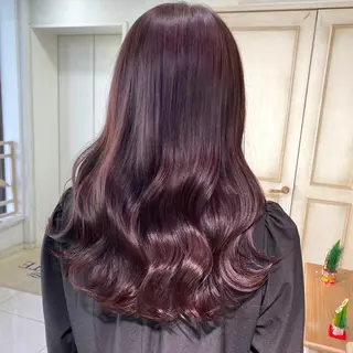 ロング カラー 透明感カラー 古山 結季🌙🖤のヘアスタイル